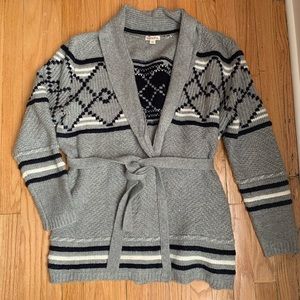Boho Belted Sweater